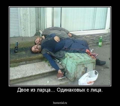 Двое из ларца... Одинаковых с лица.