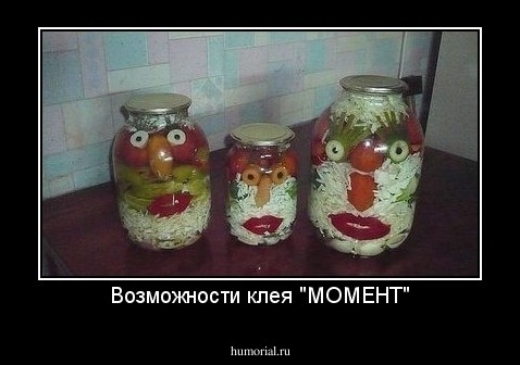 Возможности клея "МОМЕНТ"
