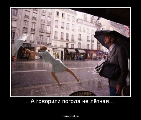 ...А говорили погода не лётная....