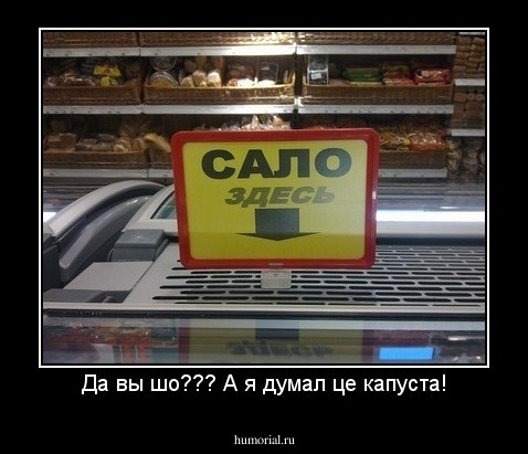 Да вы шо??? А я думал це капуста!