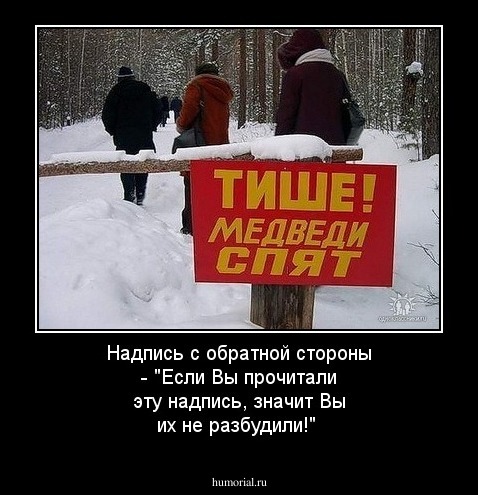 Надпись с обратной стороны - "Если Вы прочитали эту надпись, значит Вы их не разбудили!"