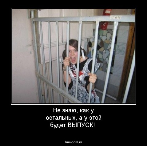 Не знаю, как у остальных, а у этой будет ВЫПУСК!