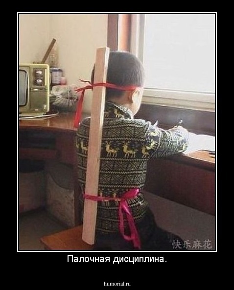 Палочная дисциплина.