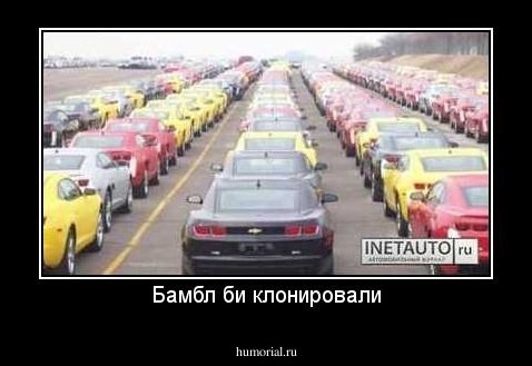 Бамбл би клонировали
