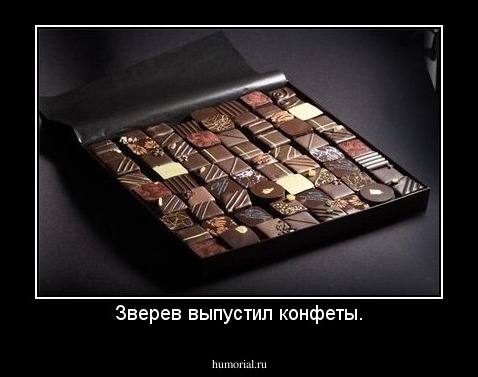Зверев выпустил конфеты.