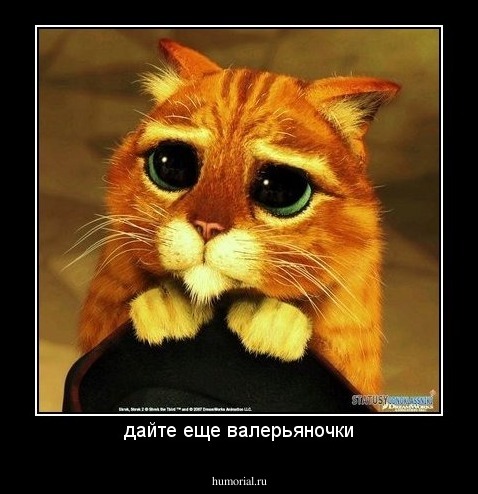 дайте еще валерьяночки