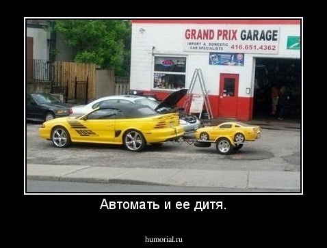 Автомать и ее дитя.