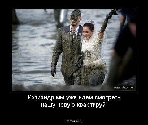 Ихтиандр,мы уже идем смотреть нашу новую квартиру?