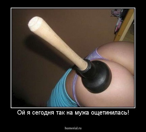 Ой я сегодня так на мужа ощетинилась!