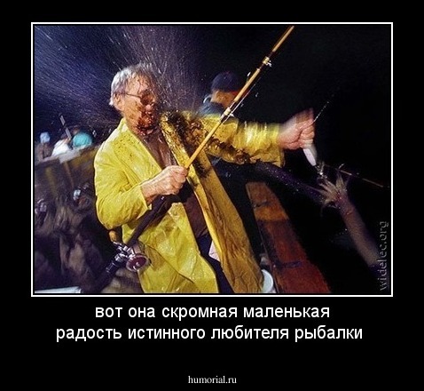 вот она скромная маленькая радость истинного любителя рыбалки