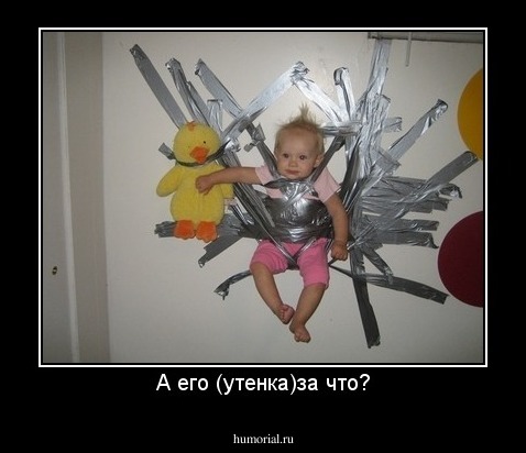 А его (утенка)за что?