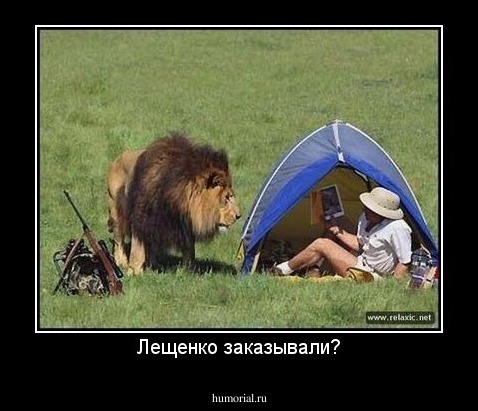 Лещенко заказывали?