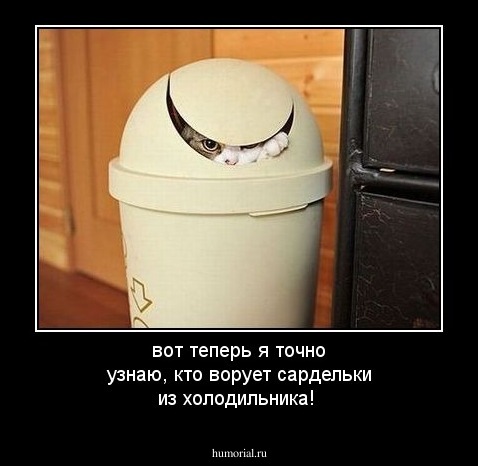 вот теперь я точно узнаю, кто ворует сардельки из холодильника!