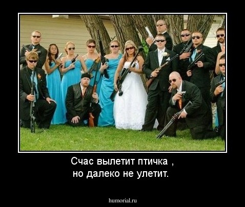 Счас вылетит птичка , но далеко не улетит.