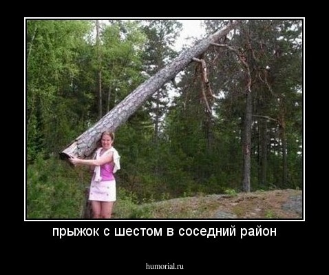 прыжок с шестом в соседний район