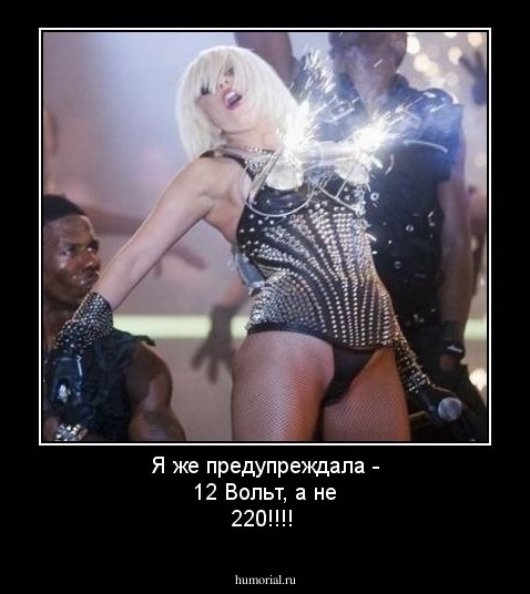 Я же предупреждала - 12 Вольт, а не 220!!!!