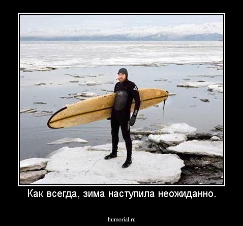 Как всегда, зима наступила неожиданно.