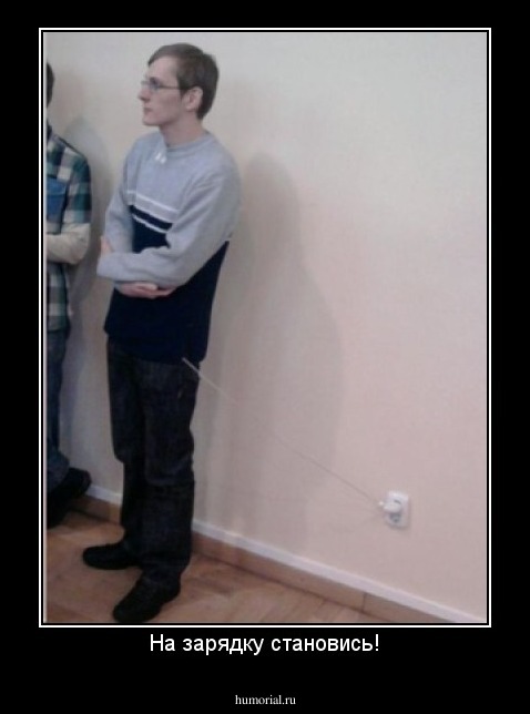 На зарядку становись!