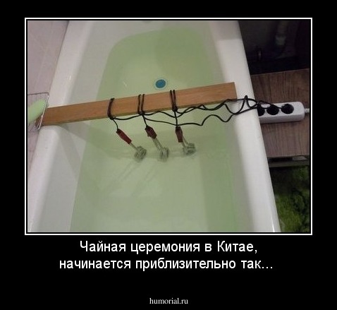 Чайная церемония в Китае, начинается приблизительно так...