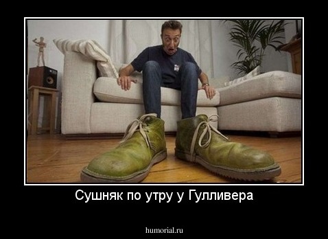 Сушняк по утру у Гулливера