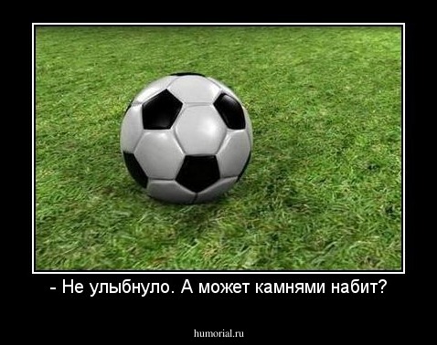 - Не улыбнуло. А может камнями набит?