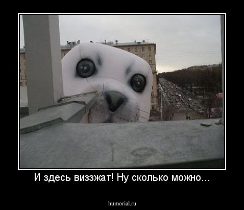 И здесь виззжат! Ну сколько можно...