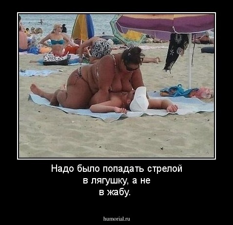 Надо было попадать стрелой в лягушку, а не в жабу.
