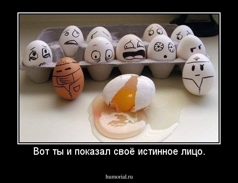 Вот ты и показал своё истинное лицо.