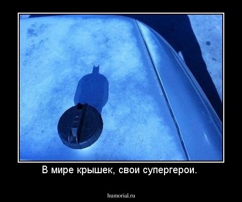 В мире крышек, свои супергерои. 