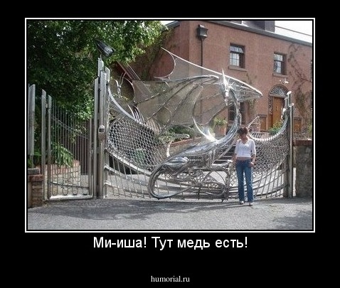 Ми-иша! Тут медь есть!