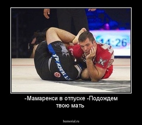 -Мамаренси в отпуске
-Подождем твою мать
