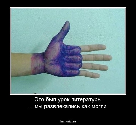 Это был урок литературы ....мы развлекались как могли