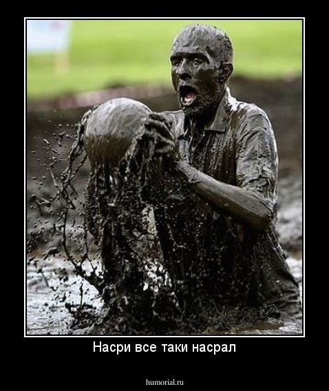 Насри все таки насрал