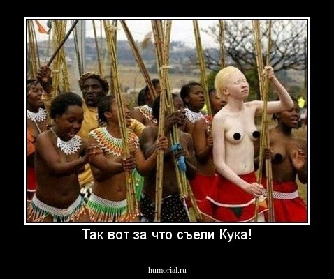 Так вот за что съели Кука!