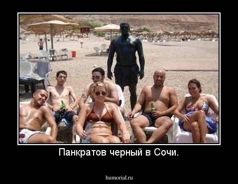 Панкратов черный в Сочи.