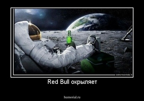 Red Bull окрыляет