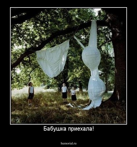 Бабушка приехала!