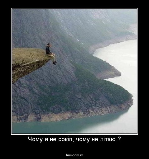 Чому я не сокіл, чому не літаю ?