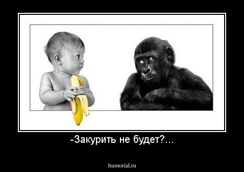 -Закурить не будет?...