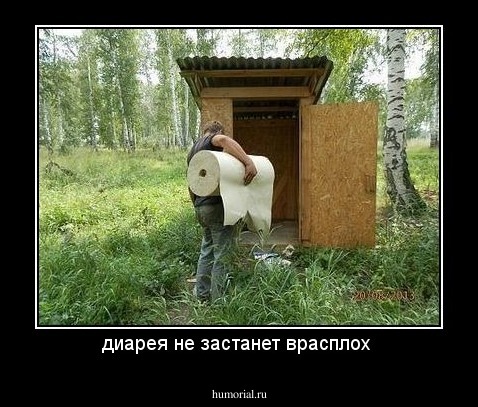 диарея не застанет врасплох 