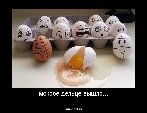 мокрое дельце вышло...