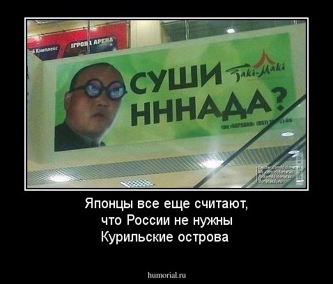 Японцы все еще считают, что России не нужны  Курильские острова 