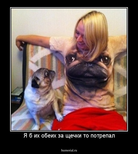 Я б их обеих за щечки то потрепал