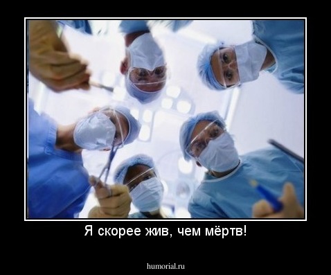 Я скорее жив, чем мёртв!
