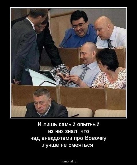 И лишь самый опытный из них знал, что над анекдотами про Вовочку лучше не смеяться  