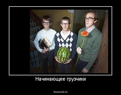 Начинающее грузчики