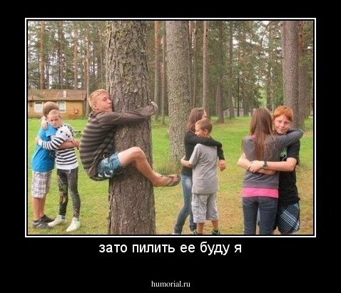 зато пилить ее буду я