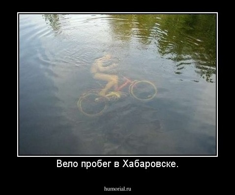 Вело пробег в Хабаровске.