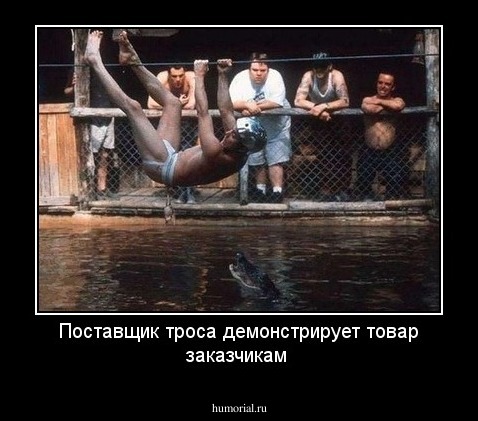 Поставщик троса демонстрирует товар заказчикам