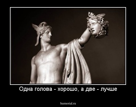 Одна голова - хорошо, а две - лучше